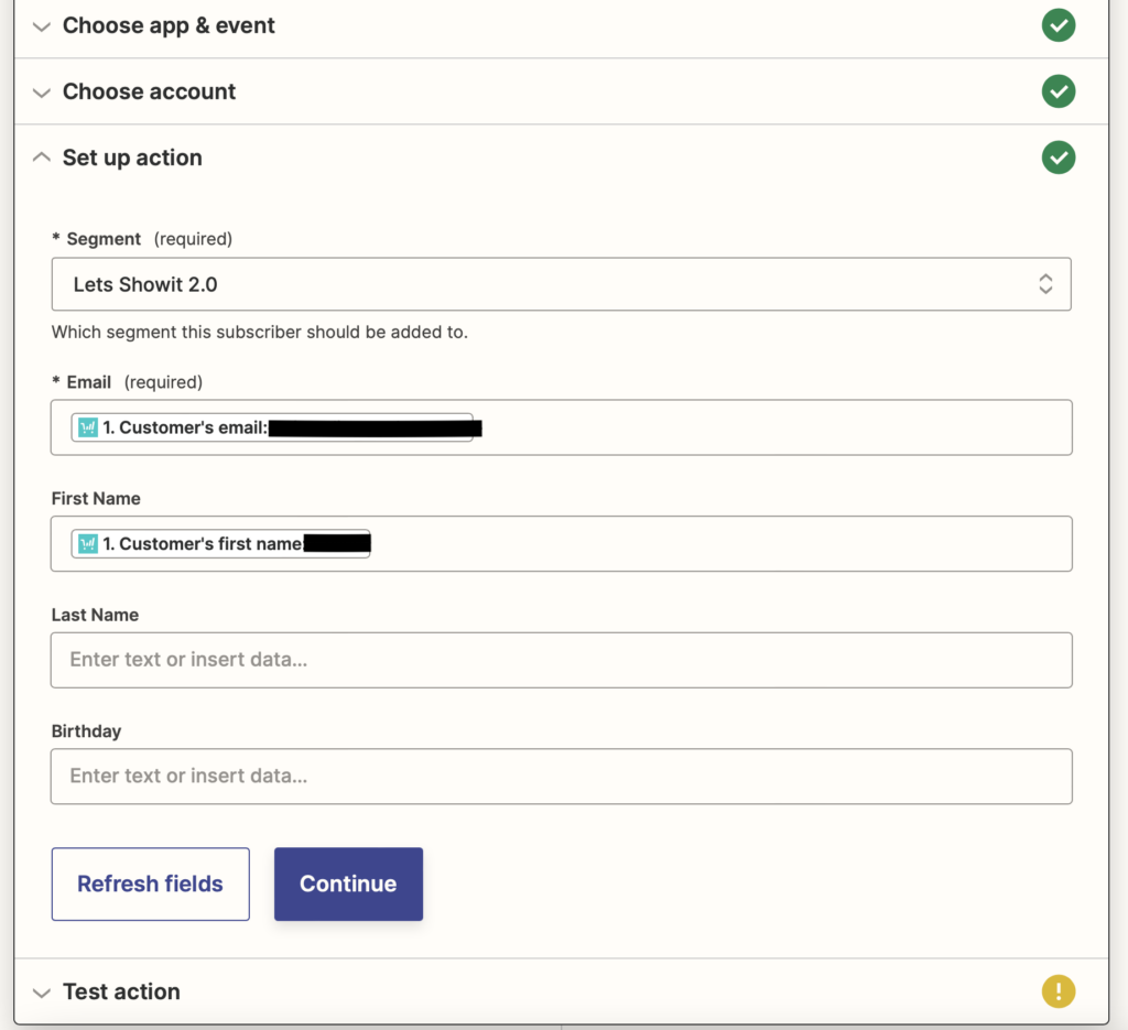 Thrivecart mit Flodesk verbinden Automation Workflow