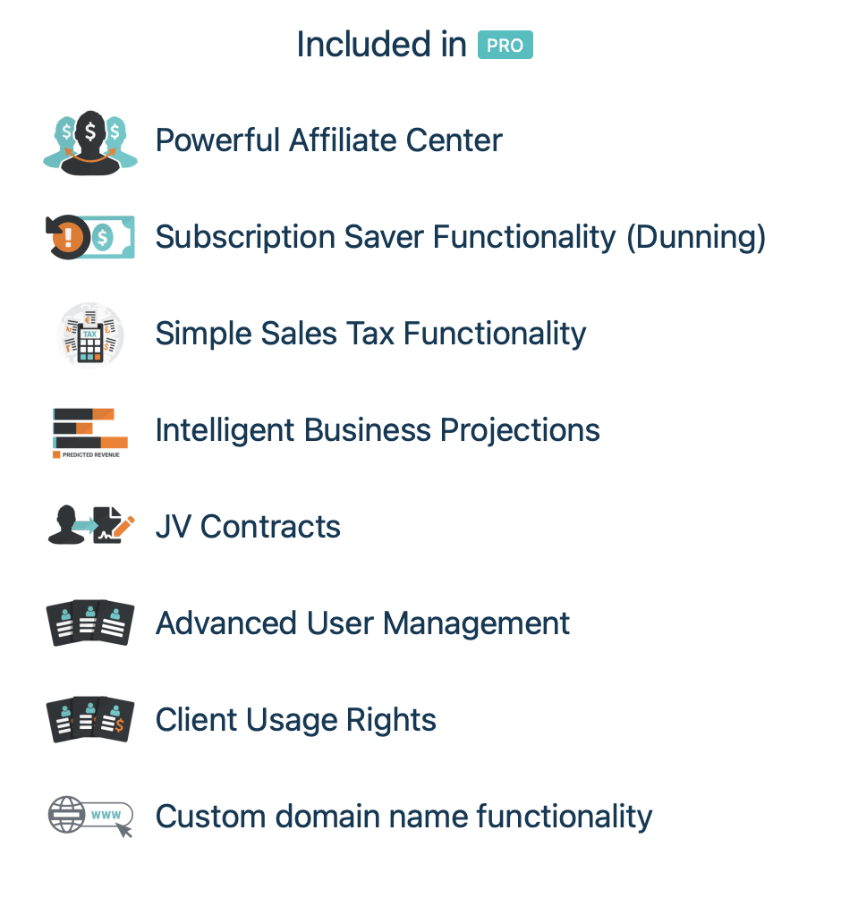 ThriveCart pro features